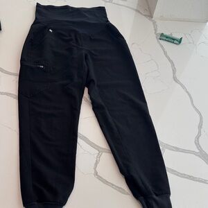 Women’s Black Zamora Figs MATERNITY S